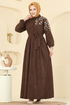 Dress 312ASN888-MS Brown - Thumbnail