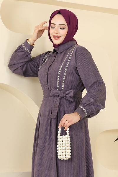 A.S.N. - الفستان ليلكي 313ASN888-MS - 416051