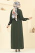 Dress 3141HBS856-MS Khaki - Thumbnail