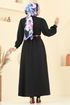 Dress 3159HBS856-MS Black - Thumbnail