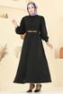 الفستان أسود 3159HBS856-MS - Thumbnail