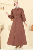 H.B.S. - Dress 3159HBS856-MS Brown