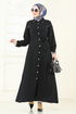 الفستان أسود 316HBS856-MS - Thumbnail
