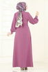 Dress 316HBS856-MS Dark Lilac - Thumbnail