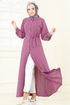 Dress 316HBS856-MS Dark Lilac - Thumbnail