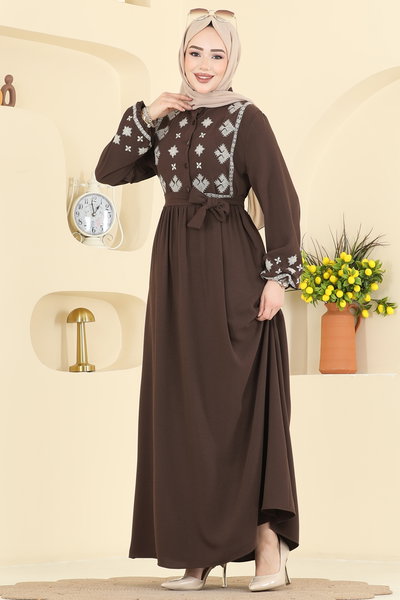 A.S.N. - Dress 317ASN888-MS Brown - 428968