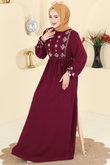 A.S.N. - Dress 317ASN888-MS Burgundy