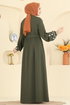 Dress 317ASN888-MS Khaki - Thumbnail