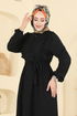 الفستان أسود 318ASN888-MS - Thumbnail