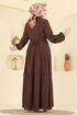 Dress 318ASN888-MS Brown - Thumbnail