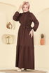 Dress 318ASN888-MS Brown - Thumbnail