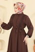 Dress 318ASN888-MS Brown - Thumbnail