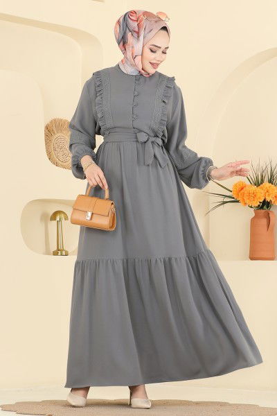 A.S.N. - Dress 318ASN888-MS Gray
