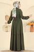 Dress 318ASN888-MS Khaki - Thumbnail