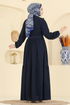 Dress 318ASN888-MS Navy Blue - Thumbnail