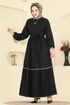 الفستان أسود 3253HBS856-MS - Thumbnail
