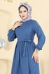 Dress 3253HBS856-MS Indigo - Thumbnail