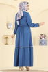 Dress 3253HBS856-MS Indigo - Thumbnail