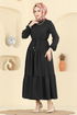 الفستان أسود 3261HBS856-MS - Thumbnail