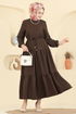 Dress 3261HBS856-MS Brown - Thumbnail