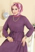 Dress 3261HBS856-MS Dark Lilac - Thumbnail