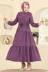 Dress 3261HBS856-MS Dark Lilac - Thumbnail
