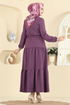 Dress 3261HBS856-MS Dark Lilac - Thumbnail
