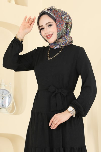 H.B.S. - Dress 3262HBS856-MS Black - 425657