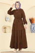 Dress 3262HBS856-MS Brown - Thumbnail