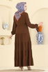 الفستان بني 3262HBS856-MS - Thumbnail