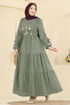 Dress 327ASN888-MS Almond Green - Thumbnail