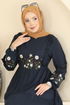 Dress 327ASN888-MS Navy Blue - Thumbnail
