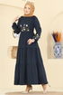 Dress 327ASN888-MS Navy Blue - Thumbnail