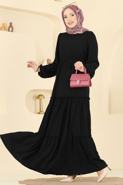 B.L.U. - Dress 3300BLU797-MS Black