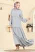 Dress 3300BLU797-MS Gray - Thumbnail