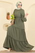 Dress 3300BLU797-MS Khaki - Thumbnail