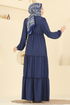 Dress 3300BLU797-MS Navy Blue - Thumbnail