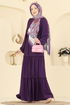 Dress 3300BLU797-MS Purple - Thumbnail