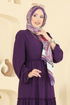Dress 3300BLU797-MS Purple - Thumbnail