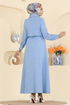 الفستان أزرق فاتح 3307BLU797-MS - Thumbnail