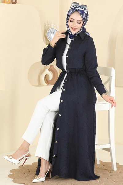 B.L.U. - Dress 3307BLU797-MS Navy Blue - 426468