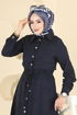 Dress 3307BLU797-MS Navy Blue - Thumbnail