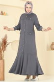 U.Z. - الفستان رمادي 3315UZ662-MS