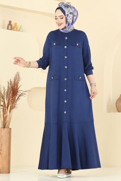 U.Z. - Dress 3315UZ662-MS Light Navy Blue - 373480