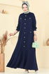 Dress 3315UZ662-MS Navy Blue - Thumbnail