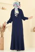 Dress 3315UZ662-MS Navy Blue - Thumbnail