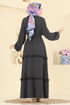 Dress 3322BLU797-MS Black - Thumbnail