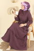 Dress 3322BLU797-MS Dark Rose Dusky - Thumbnail