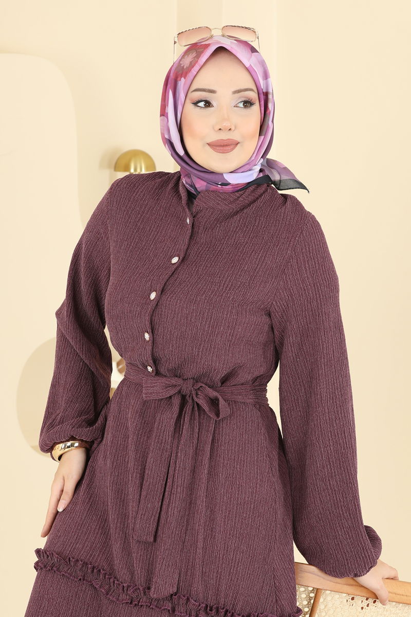 Dress 3322BLU797-MS Dark Rose Dusky