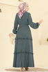 Dress 3322BLU797-MS Petroleum - Thumbnail